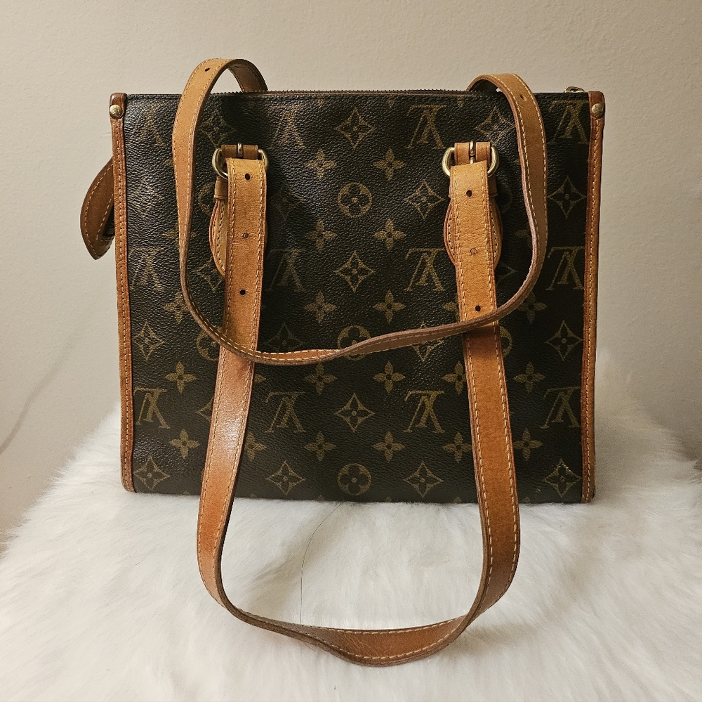 Authentic Vintage Louis Vuitton Brown Monogram Shoulder Bag